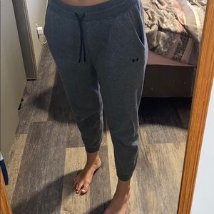 Gray under armor joggers